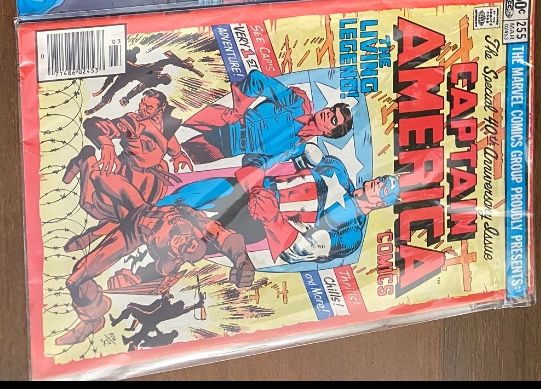 Captain America 40th anniversary Comic 