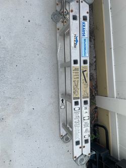 8ft Krause multimatic articulated multi purpose aluminum ladder good condition