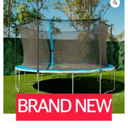 14ft Trampoline with Flash Lite Zone. Brand New!