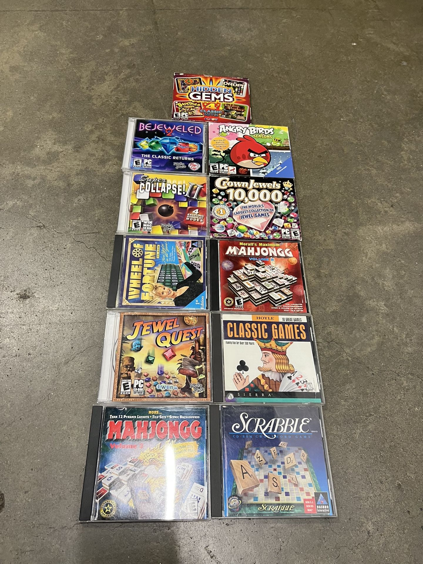 Computer CD Game Lot