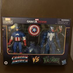 Marvel Legends Gamerverse 2 pack (Captain America Vs Venom)