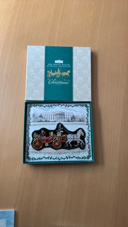 2001 Christmas Ornament The White House