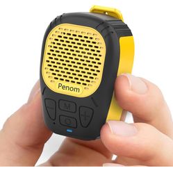 Wearable Bluetooth Speaker, Water-Resistant Portable Speaker Bluetooth,Built in Mic for Hands-Free/Call, Suitable for Indoor & Outdoor Use （Update Ver