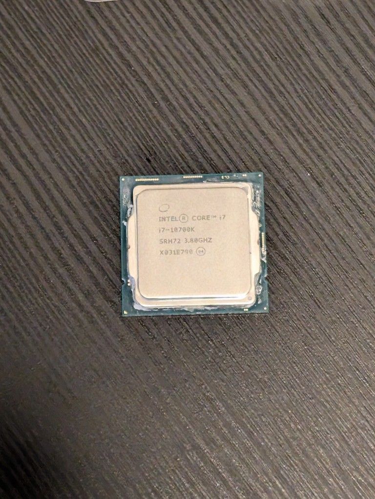 Intel i7-10700k CPU
