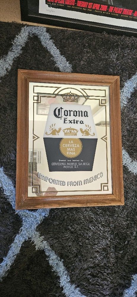 Framed Corona Mirror