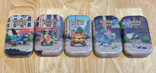 LUMIOSE MINI TINS POKEMON TCG CARD GAME CHAOS RISING PERFECT ORDER