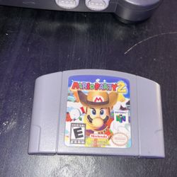 Mario party 2 on Nintendo 64