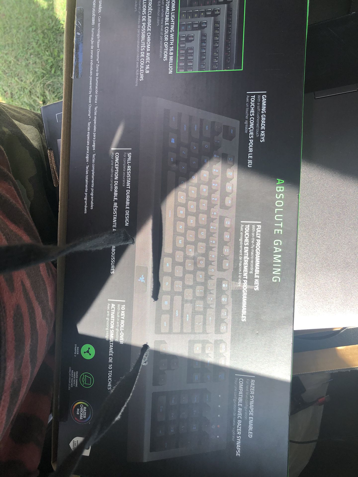 Razer Cynosa lite gaming Keyboard RGB 
