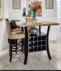 High Top Table + 4 chairs