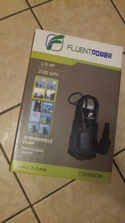 Fluent power pump
