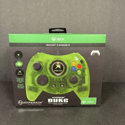 Hyperkin Duke Wired Controller For Xbox One X/S & Windows PC Green @LOOK@ RARE