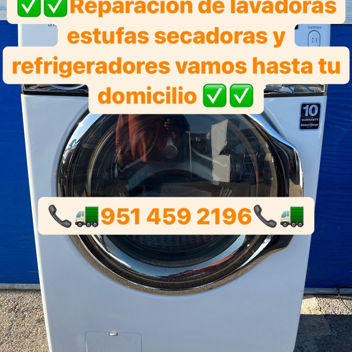 Repair Of Washing Machines, Dryers, Refrigerators And Stoves