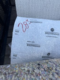 New stainmaster padding