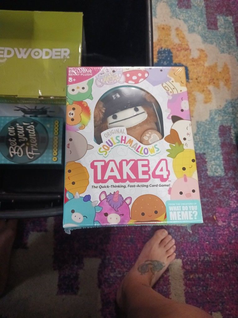 Take 4 Squishmallows