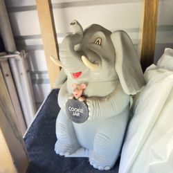 VTG 1999 Fundamentals Too Ltd ORIGINAL ELEPHANT MOUSE COOKIE JAR for sale!