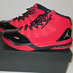 Jordan Max Aura Red Black Size 9.5