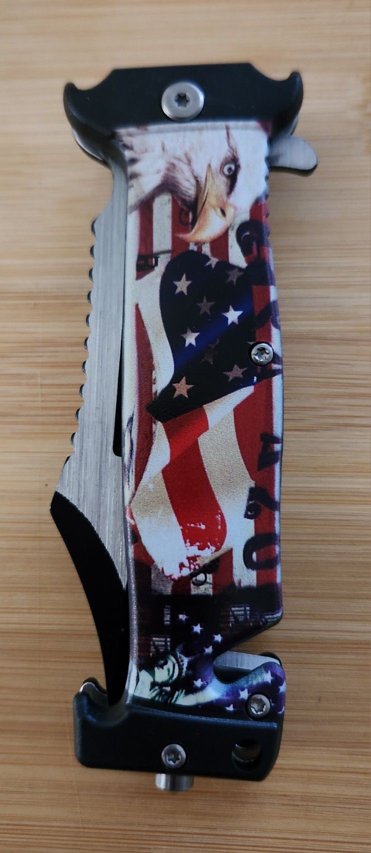 American eagle double sided knife