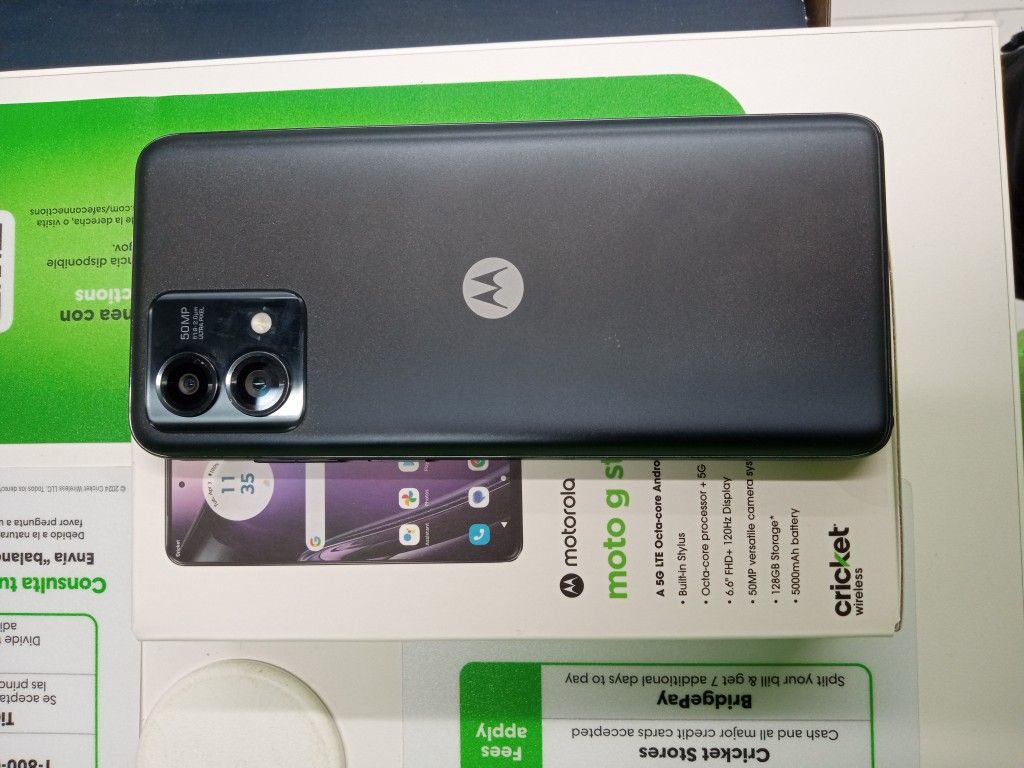 ONLY $109.99 MOTO G STYLUS 5G 2023 (128GB) COSMIC BLACK