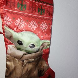 Baby Yoda Christmas Stocking
