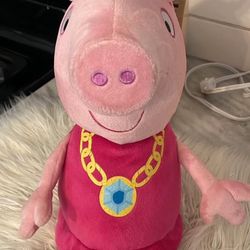Peppa Pig Princess Talking Plush Doll
