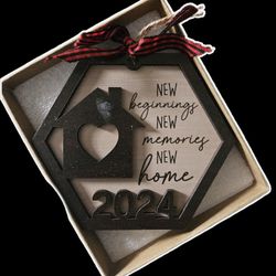 2024 New Home Ornament