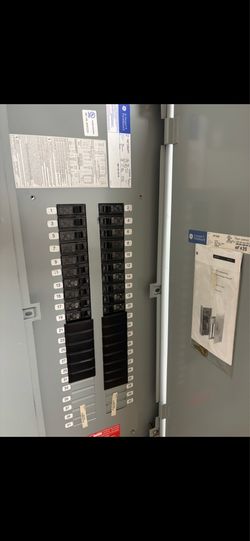 GE A-Series Il  Commercial Panel  Preloaded  with 22  THQB Breakers - Model (Cat No. AQF3362MT) $450 OBO.