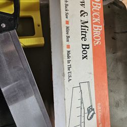 Saws And Mitre Boxes