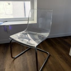 Ikea Tobias Chair (clear)