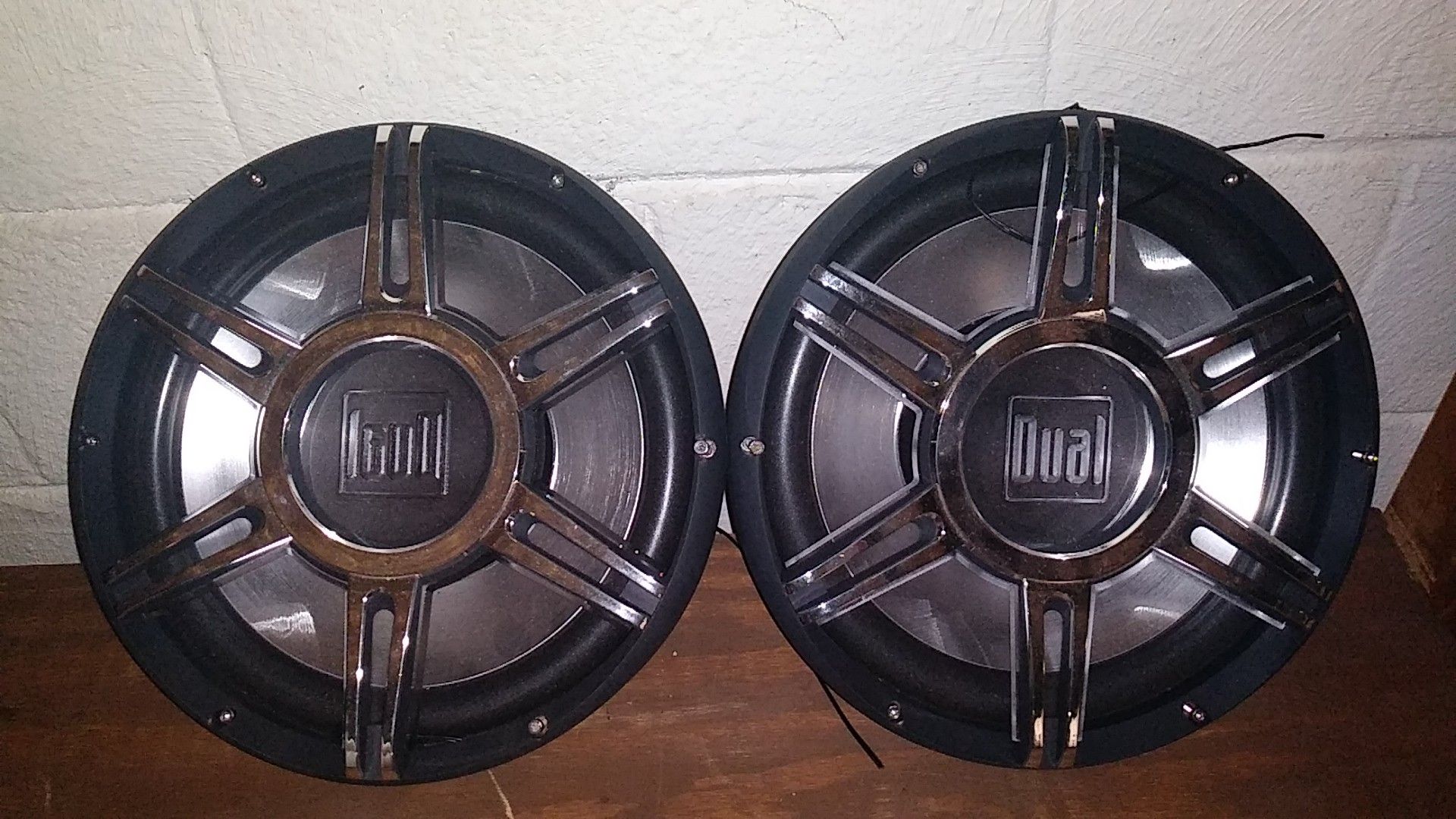 Dual Audio 12 inch subwoofers