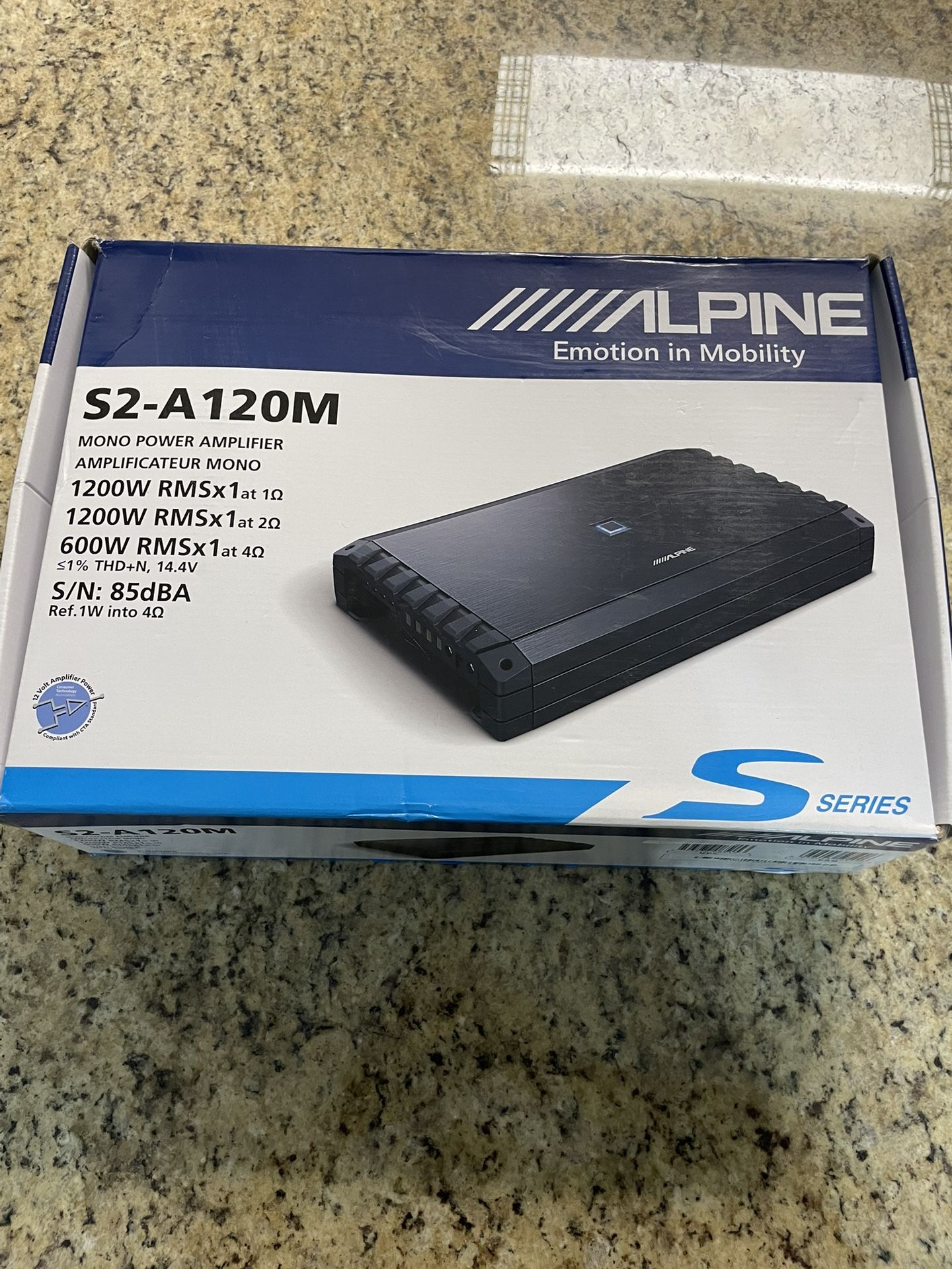 Alpine Amplifier