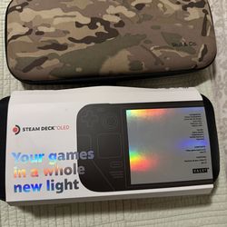 Steam deck oled 512 line new used a few times