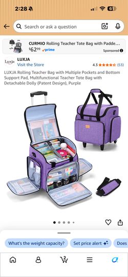 Rolling organizer