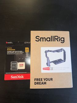 Camrea Cage And SD Card 