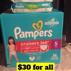 Pampers & Wipes 