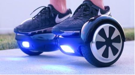 Hooverboard with led lights