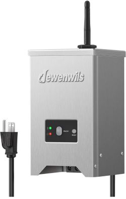 DEWENWILS 120W Smart Low Voltage Landscape Transformer, 2.4GHz WiFi Landscape
