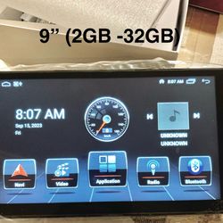 Wireless car play 9'' 2 Din Car Stereo Touch Screen,WI-FI,USB, BT, FM ,MIRROR LINK (2G-32G)🔥$69🔥 only 