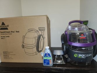 BISSELL SpotClean Pet Pro Portable Carpet Cleaner – Model 2458