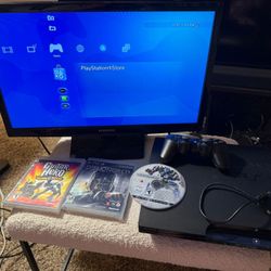 PlayStation 3 Slim Bundle – 3 Games, Controller, All Cables – Fully Working 