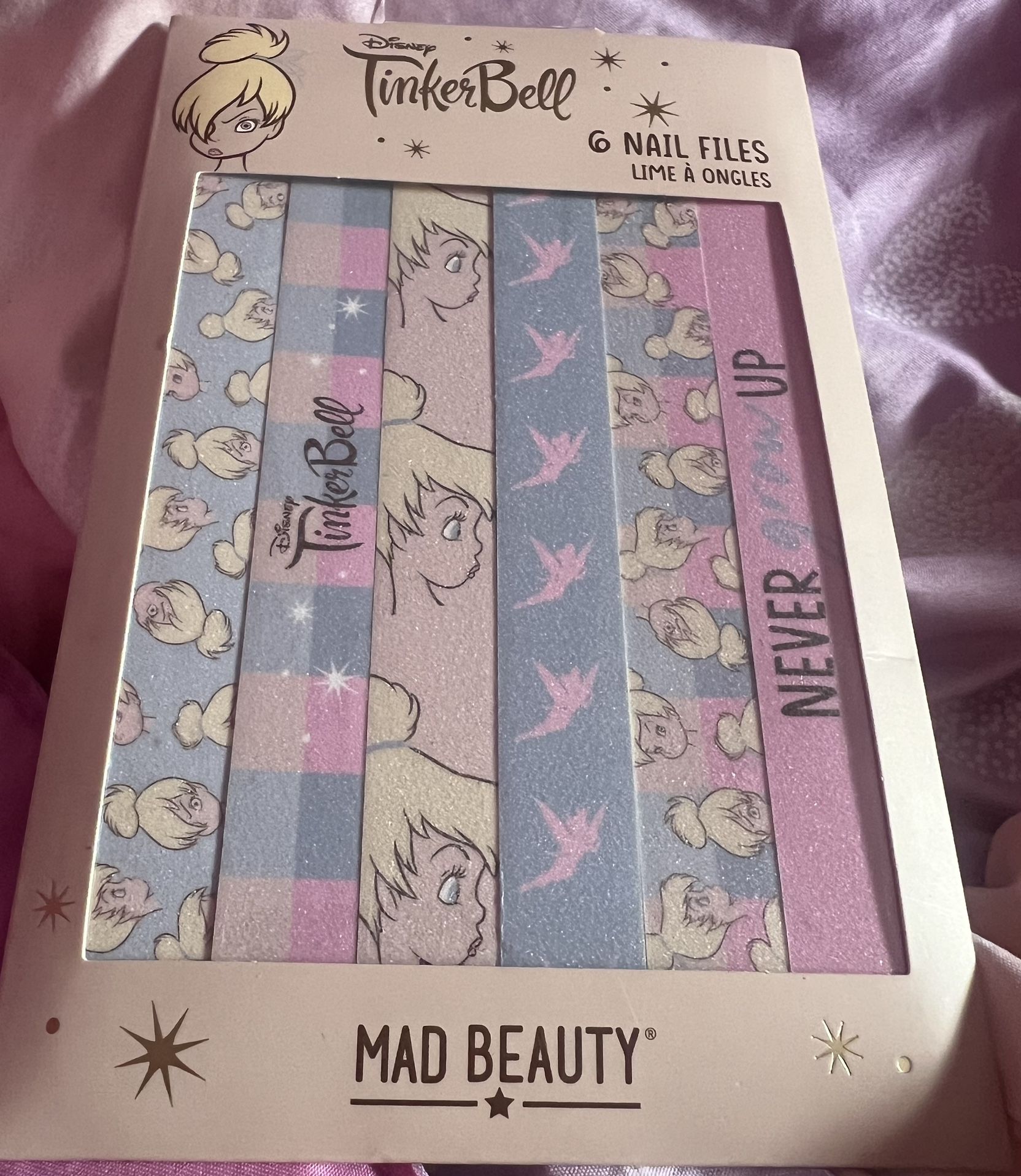 Disney Tinker Bell 6 nail files set