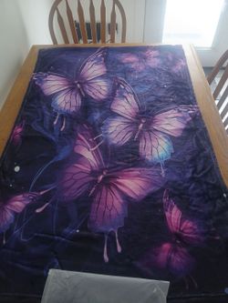 Butterfly blanket