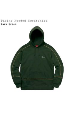 Supreme Piping Hoodie size Large