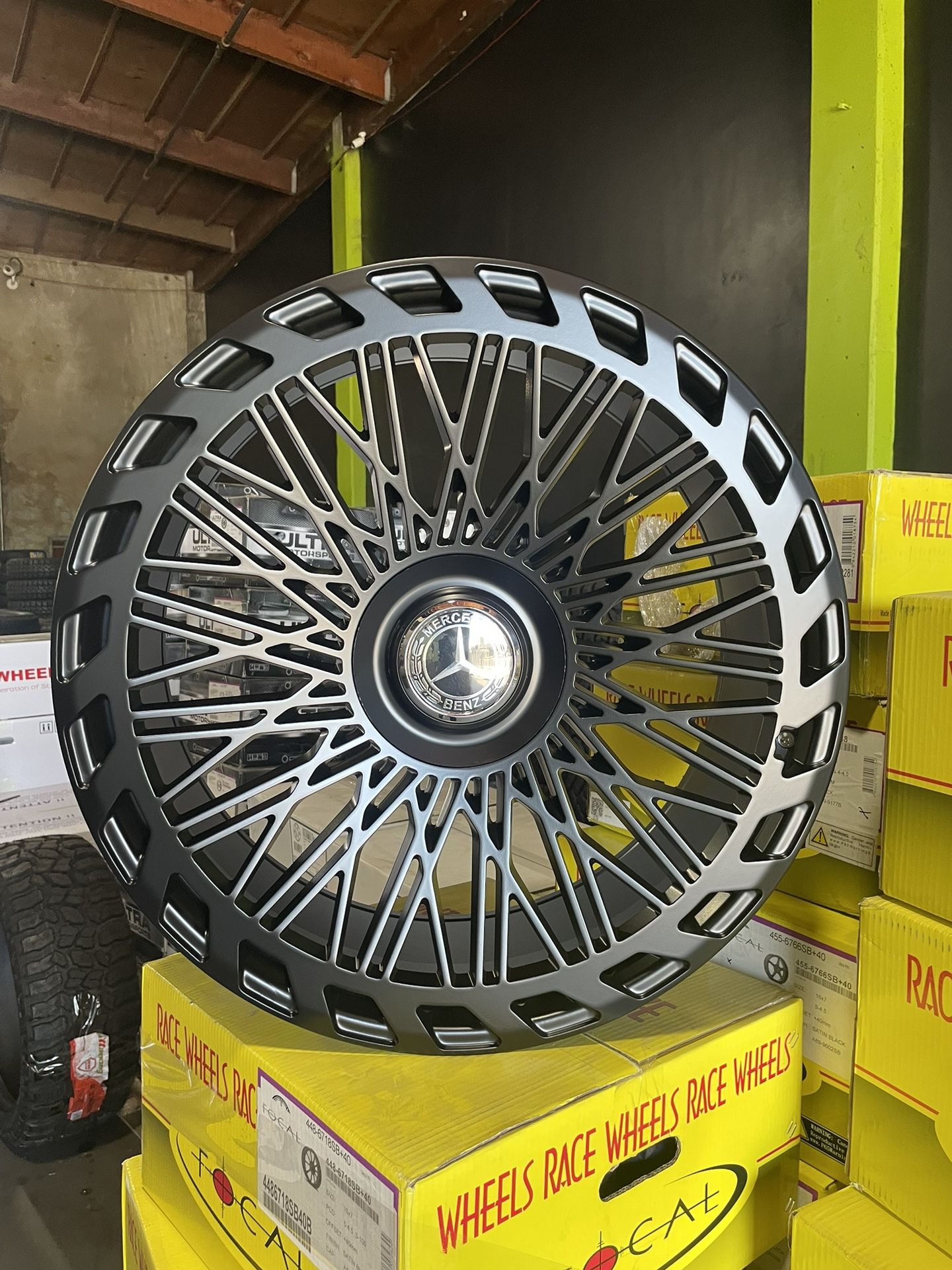 24x10 MERCEDES WHEELS 5x130 G WAGON SET UP w.TIIRES (4) NEW-WE FINANCE