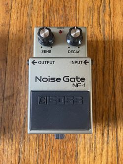 Vintage Boss NF-1 Noise Gate with Original Box, MIJ