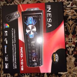 Nesa Bluetooth Car Stereo With Remote Control Cd Player Brand New In The Box 