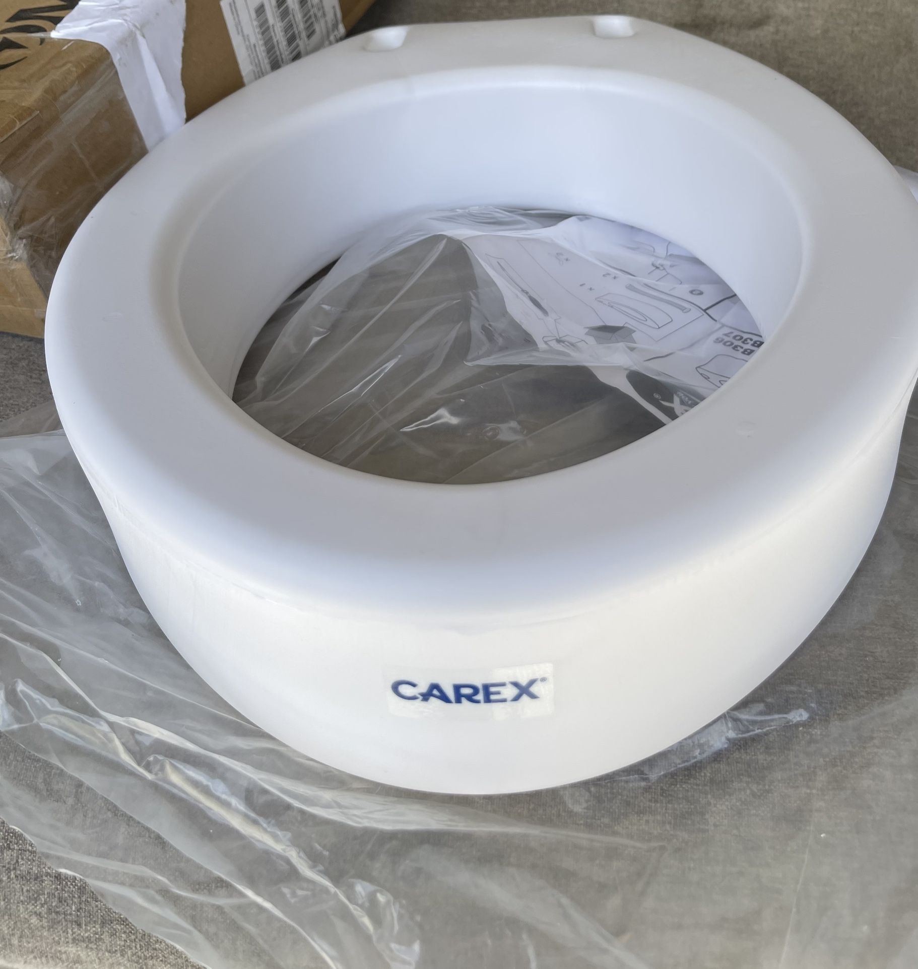 Carex Toliet Seat ….New