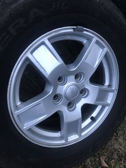 17” Jeep Cherokee Rims And Tires  Thumbnail
