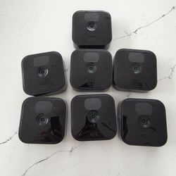 7 Blink Cameras Perfect Condition 