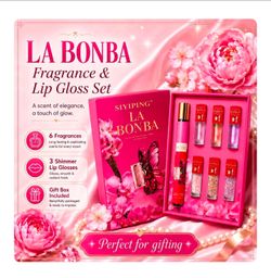 Fragance and 6 lipgloss