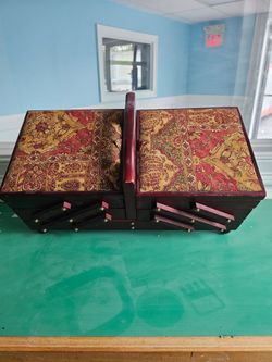 Vintage sewing box